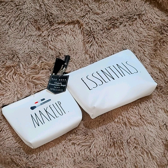 NWT Rae Dunn Cosmetic Bag Set - Picture 1 of 2